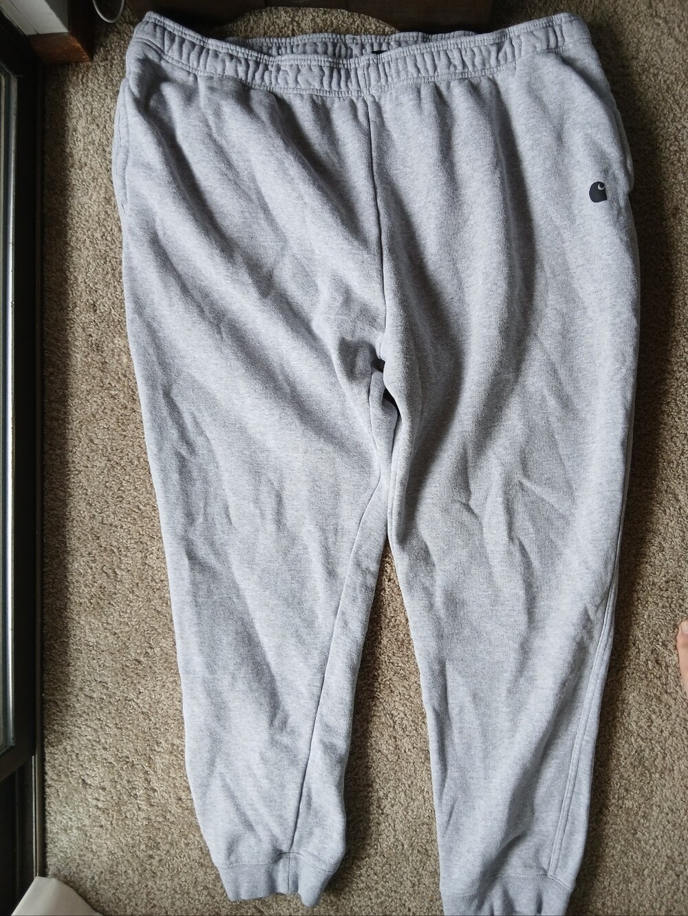 Carhartt Light Heather Gray Sweat Joggers